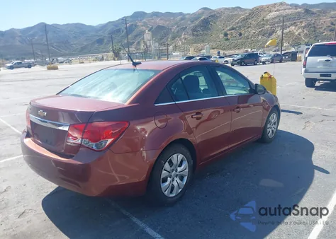 2012 Chevrolet Cruze Ls z USA, uszkodzony, nr VIN 1G1PC5SH6C7387499